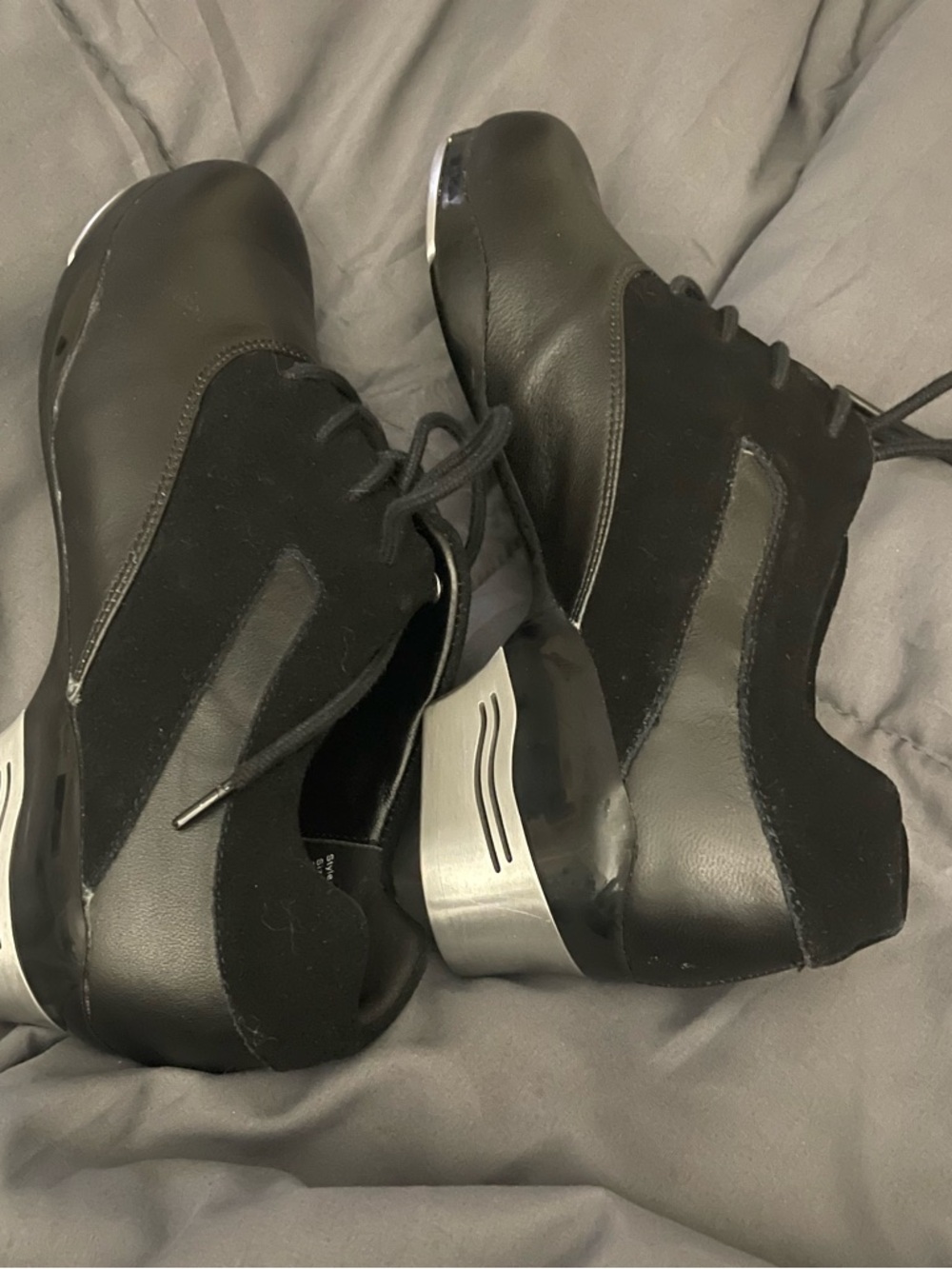 Capezio Silver Tele Tone Tap Plate Shoe Accent - Metal Heel Plate - Picture 3 of 6